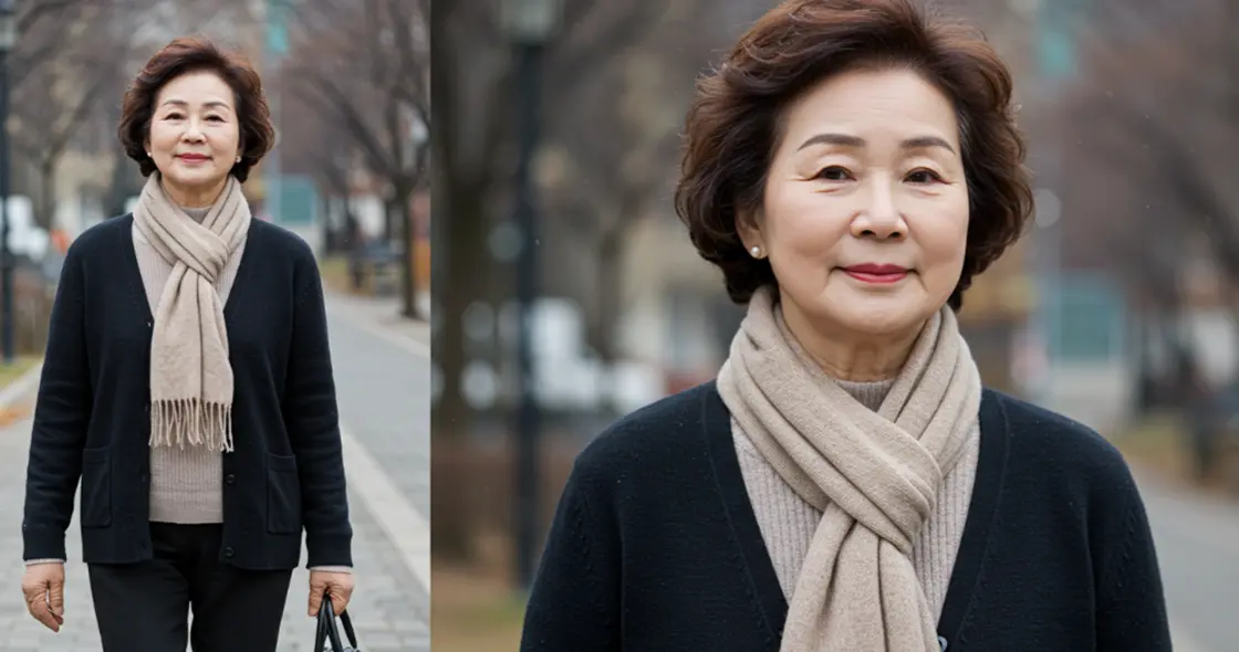 60대 여성 편안한 의류 코디법