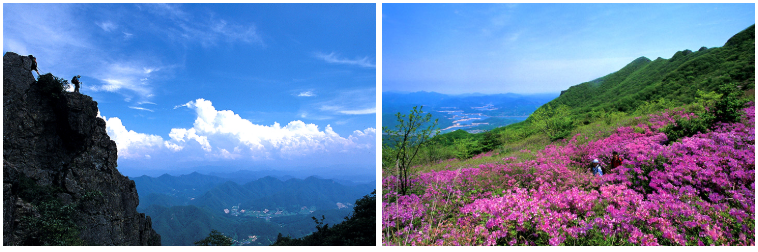 서대산 과 황매산 소개 사진