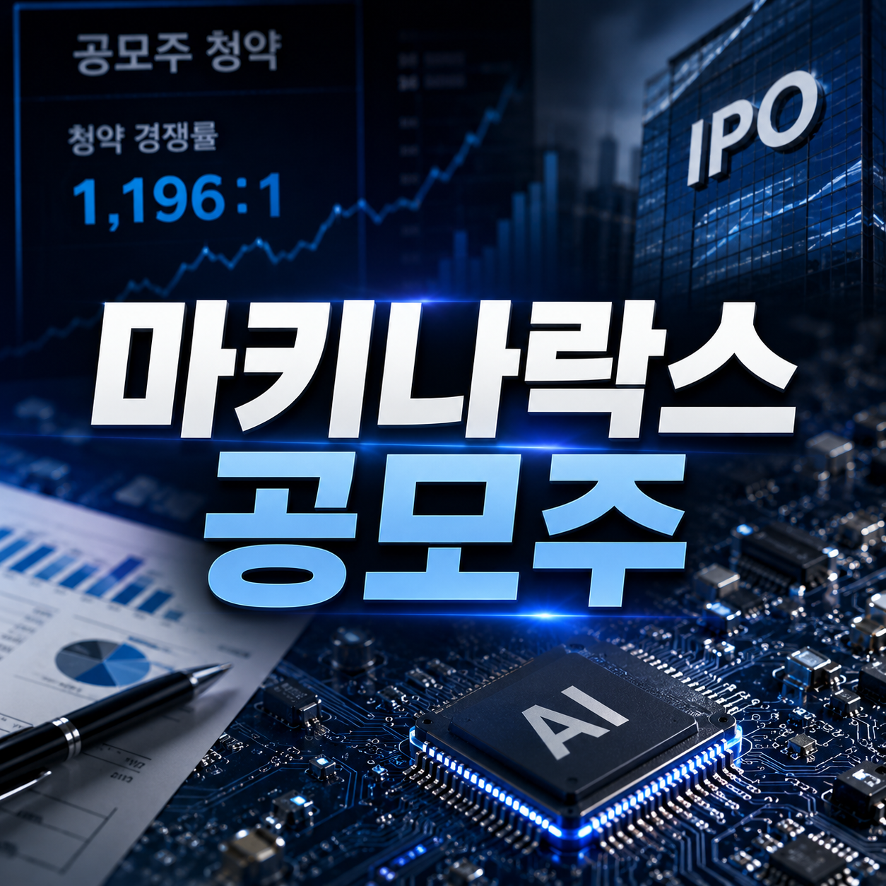 마키나락스 공모주