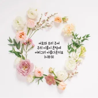 시편 8편 설교 아이디어 찬양 묵상 말씀_19