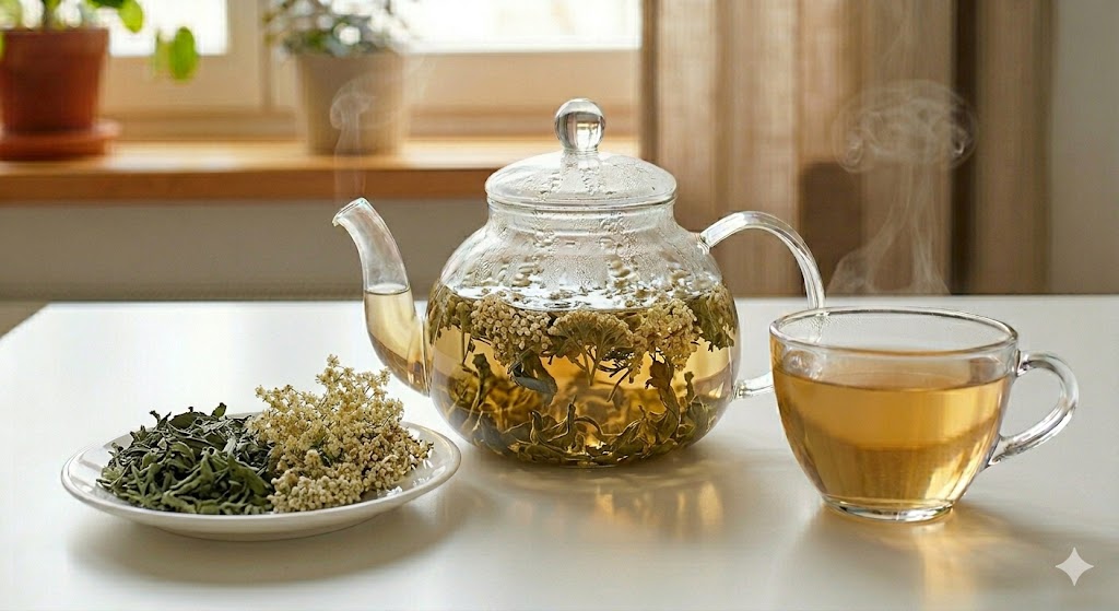 위장 장애와 복부 팽만감을 즉각적으로 해결하고 소화 기능을 활성화하는 야로우 페퍼민트 블랜딩