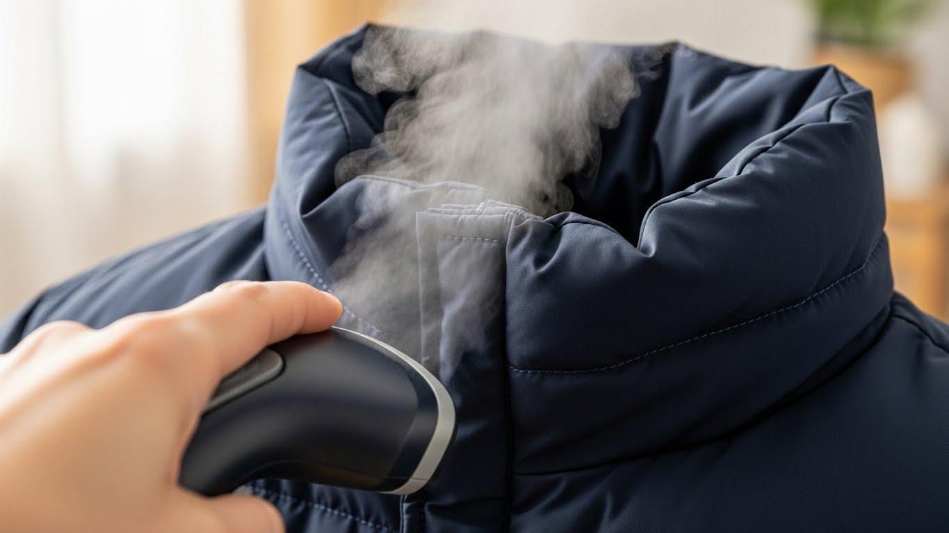 패딩 목때 없애는 법