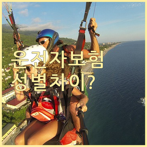 운전자보험, 성별에 따른 오해와 진실..