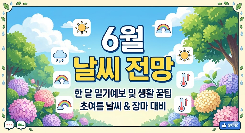 6월 날씨 전망