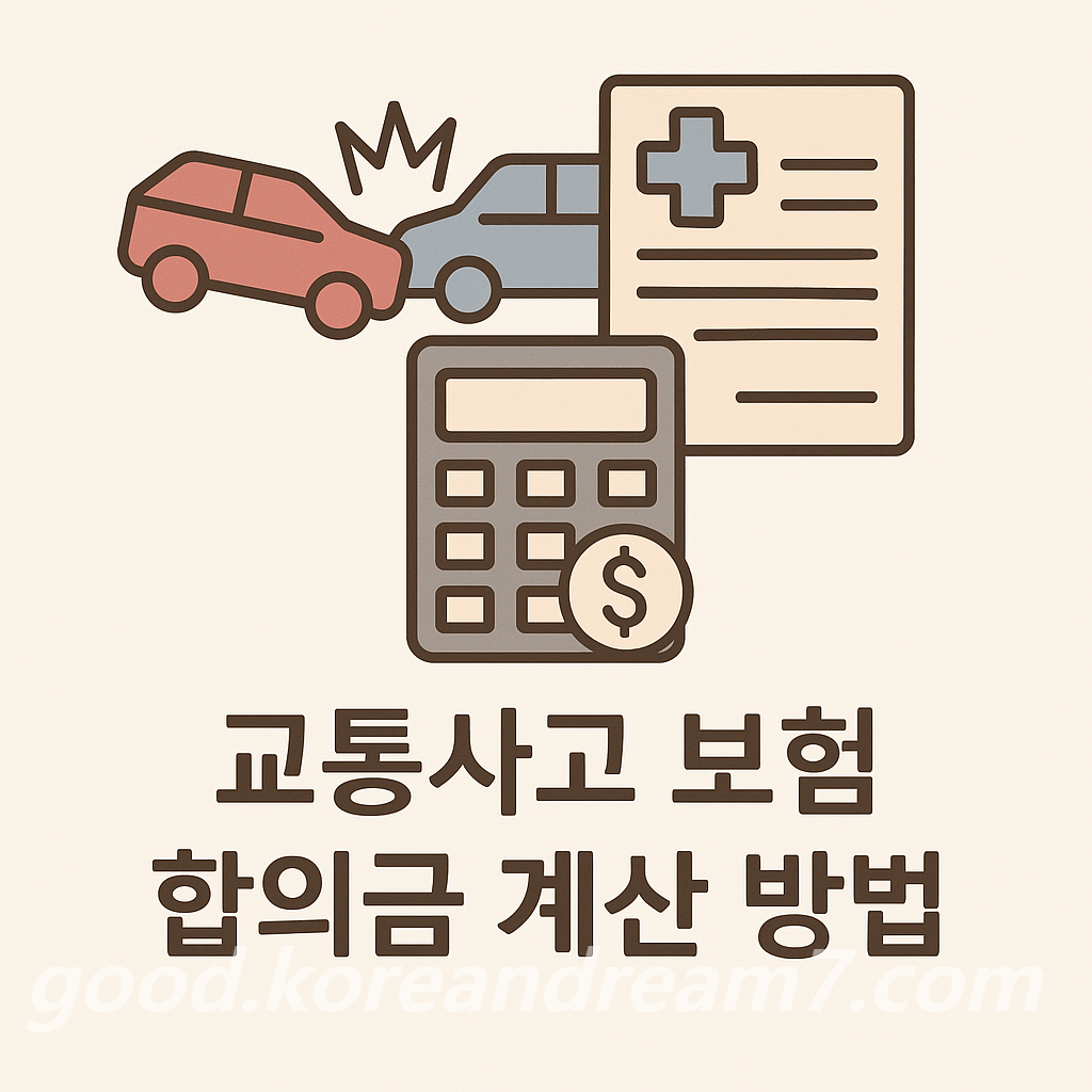 교통사고 보험 합의금 계산 방법 정확한 기준과 실전 팁 총정리