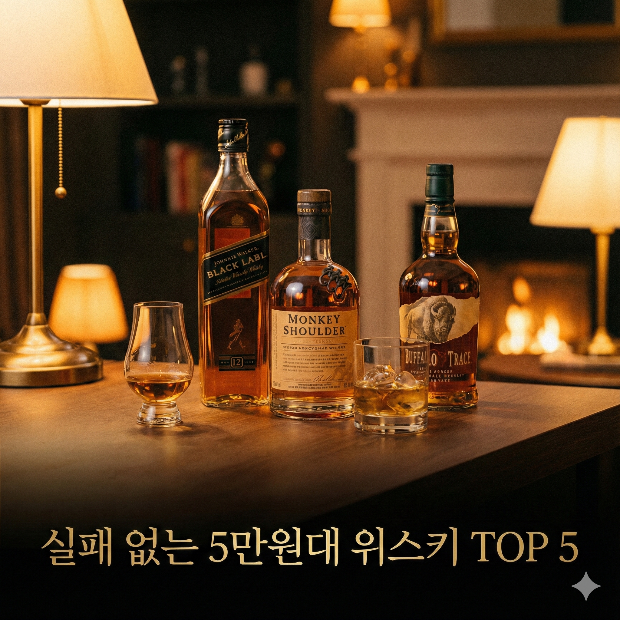 5만원대 위스키 추천: 입문자를 위한 가성비 위스키 BEST 5
