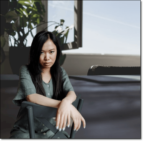 스트레스 받은 여성