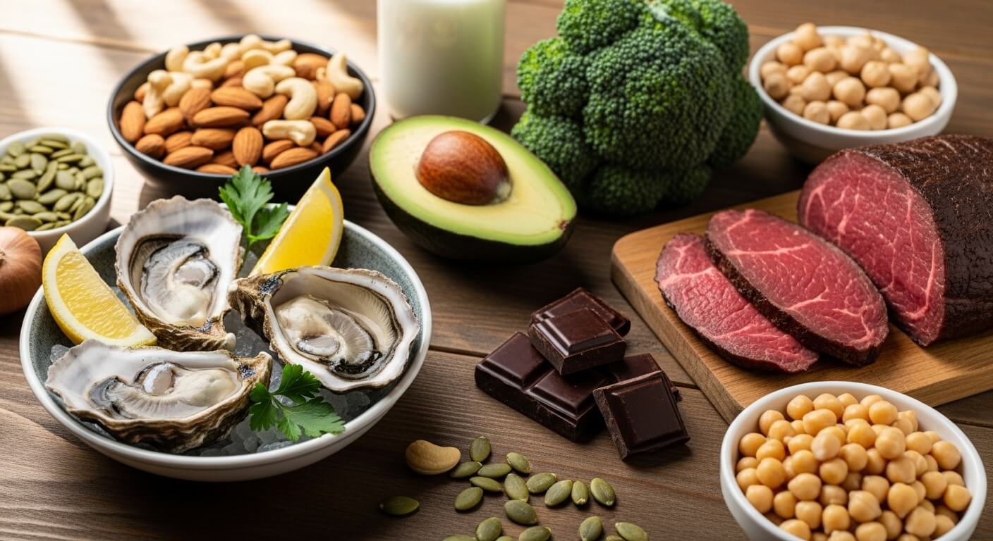 아연이 많은 음식