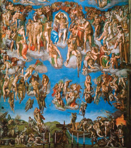 최후의 심판-미켈란젤로