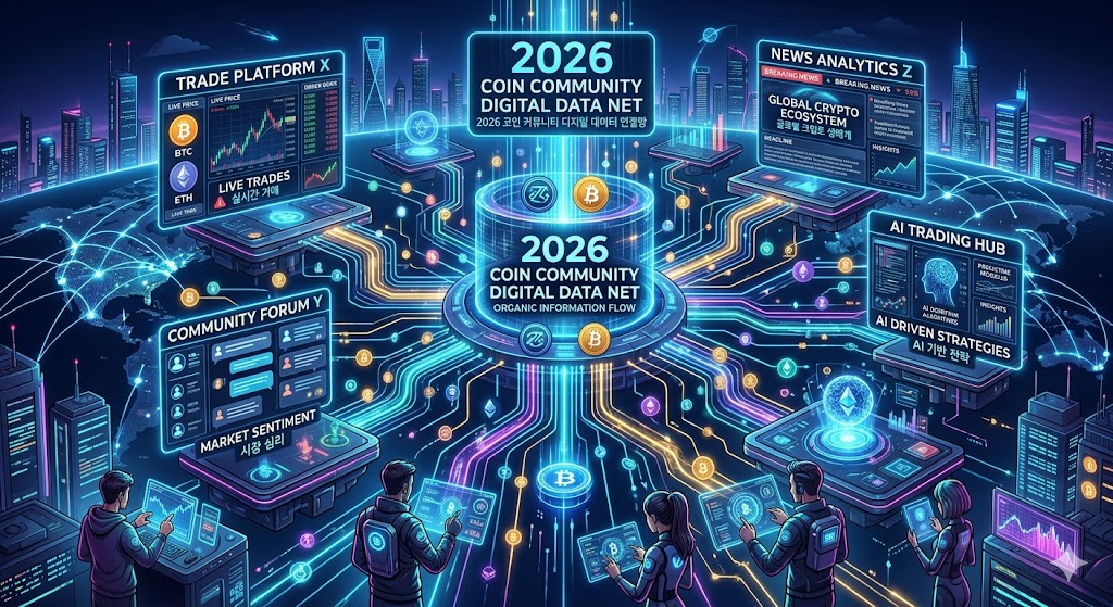 2026년 코인 커뮤니티 디지털 데이터 연결망