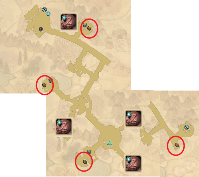 마법사의 탑 2층 맵