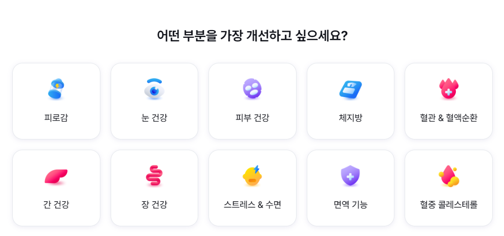 개인 맞춤형 영양제 추천 '필라이즈'