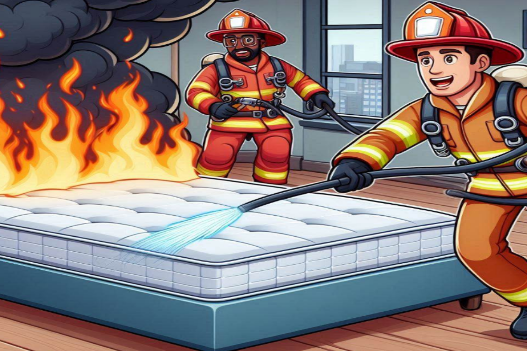 플래시 오버 현상 스틸컷3