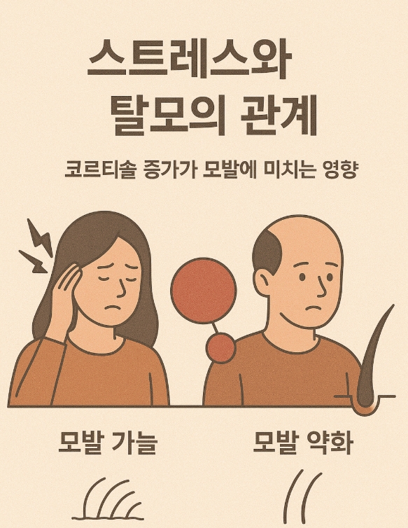 스트레스와 탈모의 관계