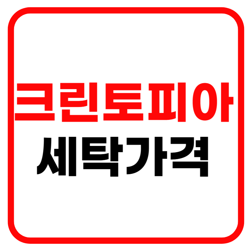 크린토피아 세탁가격 및 영업시간 할인요일 블랙라벨 운동화 세탁가격