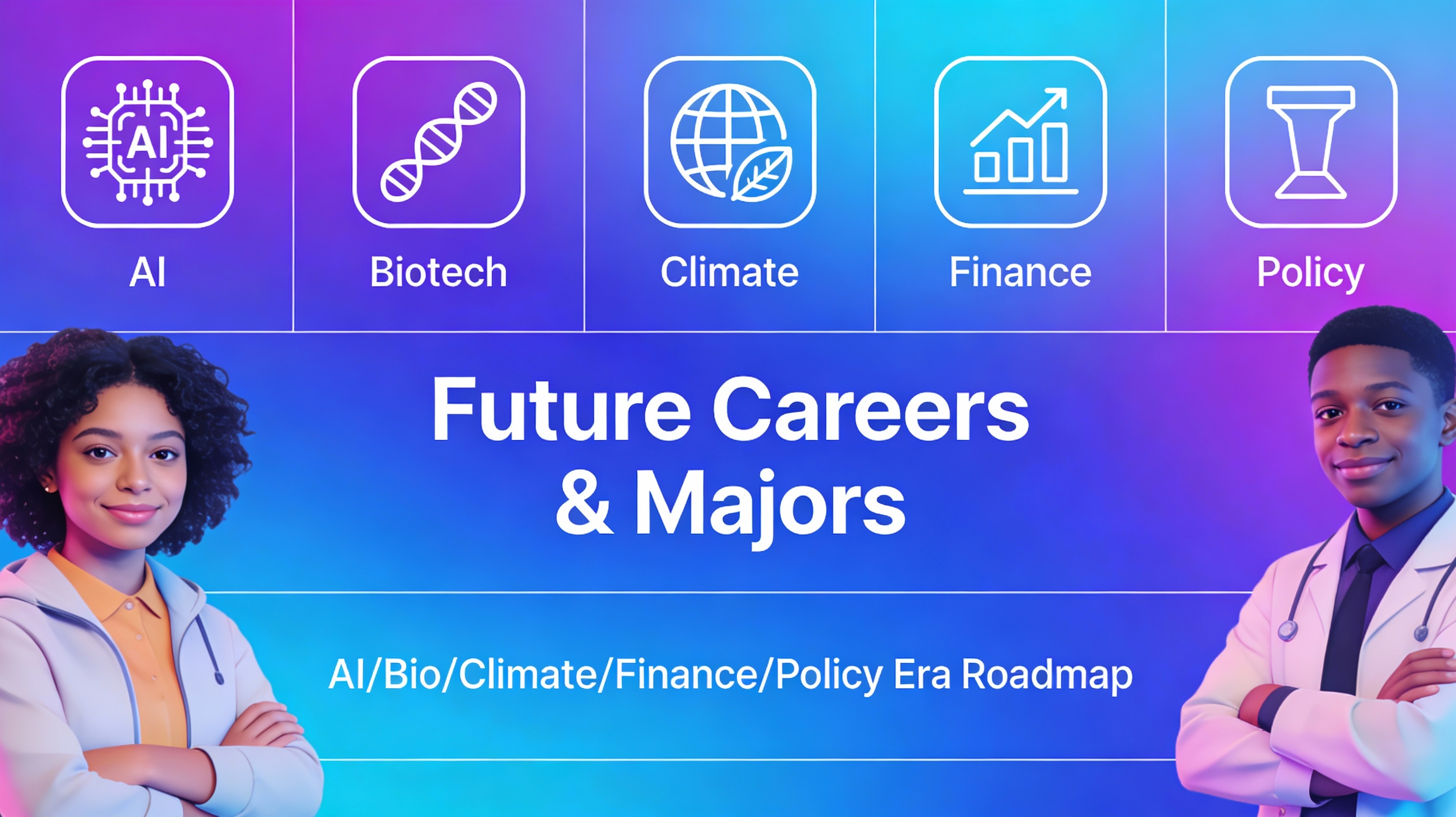 미래 유망 직업군과 필요한 대학 전공: AI&middot;바이오&middot;기후&middot;금융&middot;정책 시대의 진로 설계