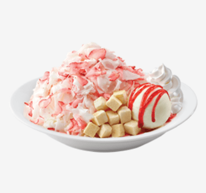 9. 딸기치즈 눈꽃빙수