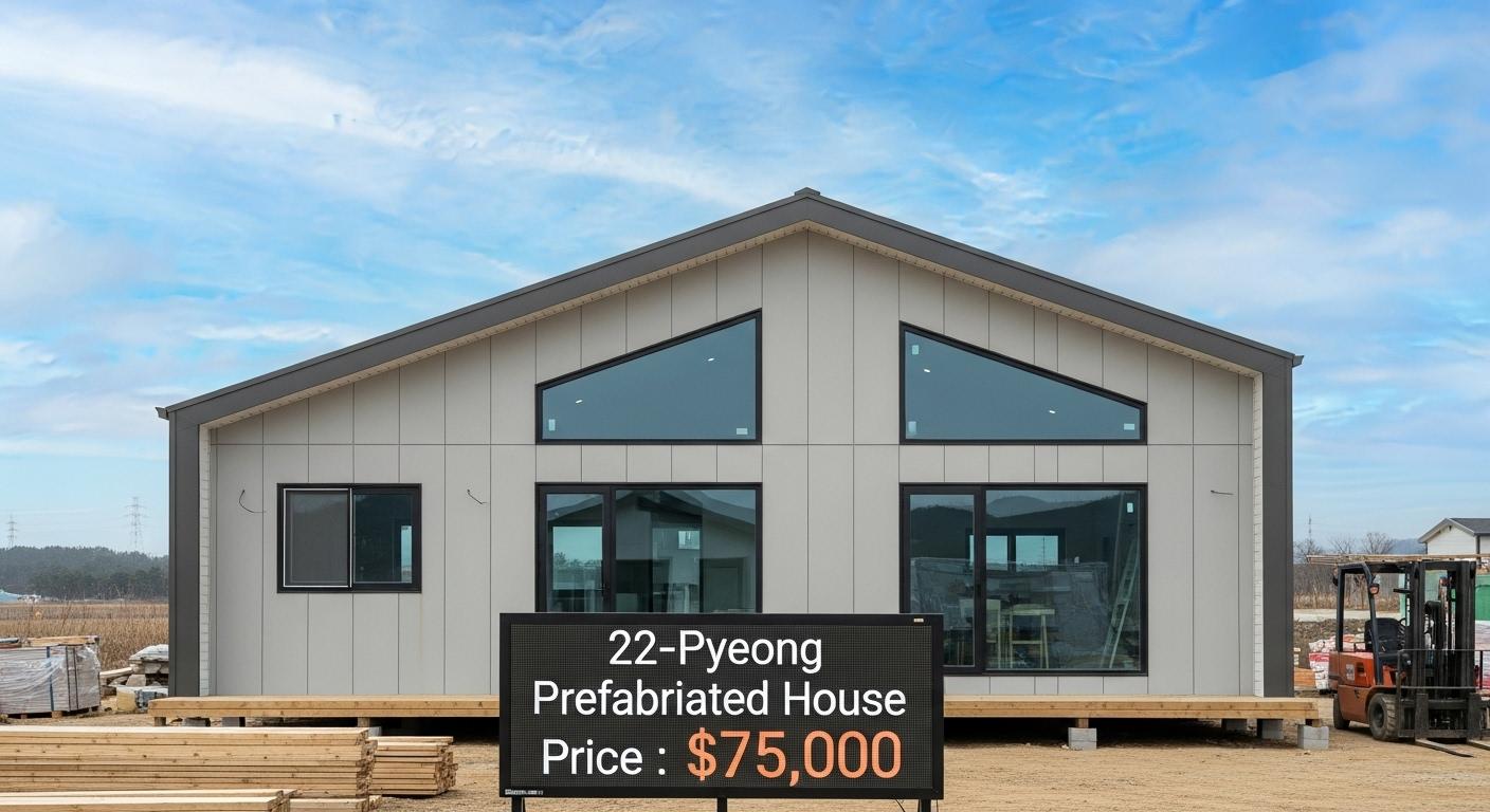조립식 주택22평 가격