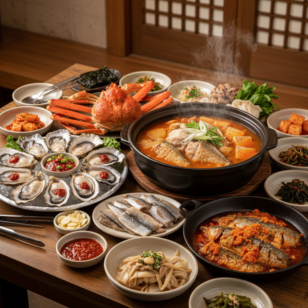 1월 제철 해산물