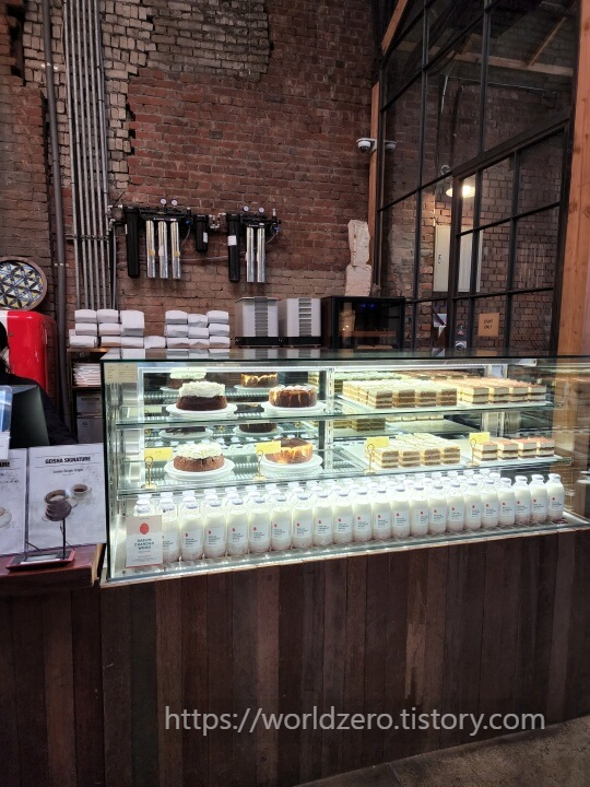 성수동 대림창고 카페 모습