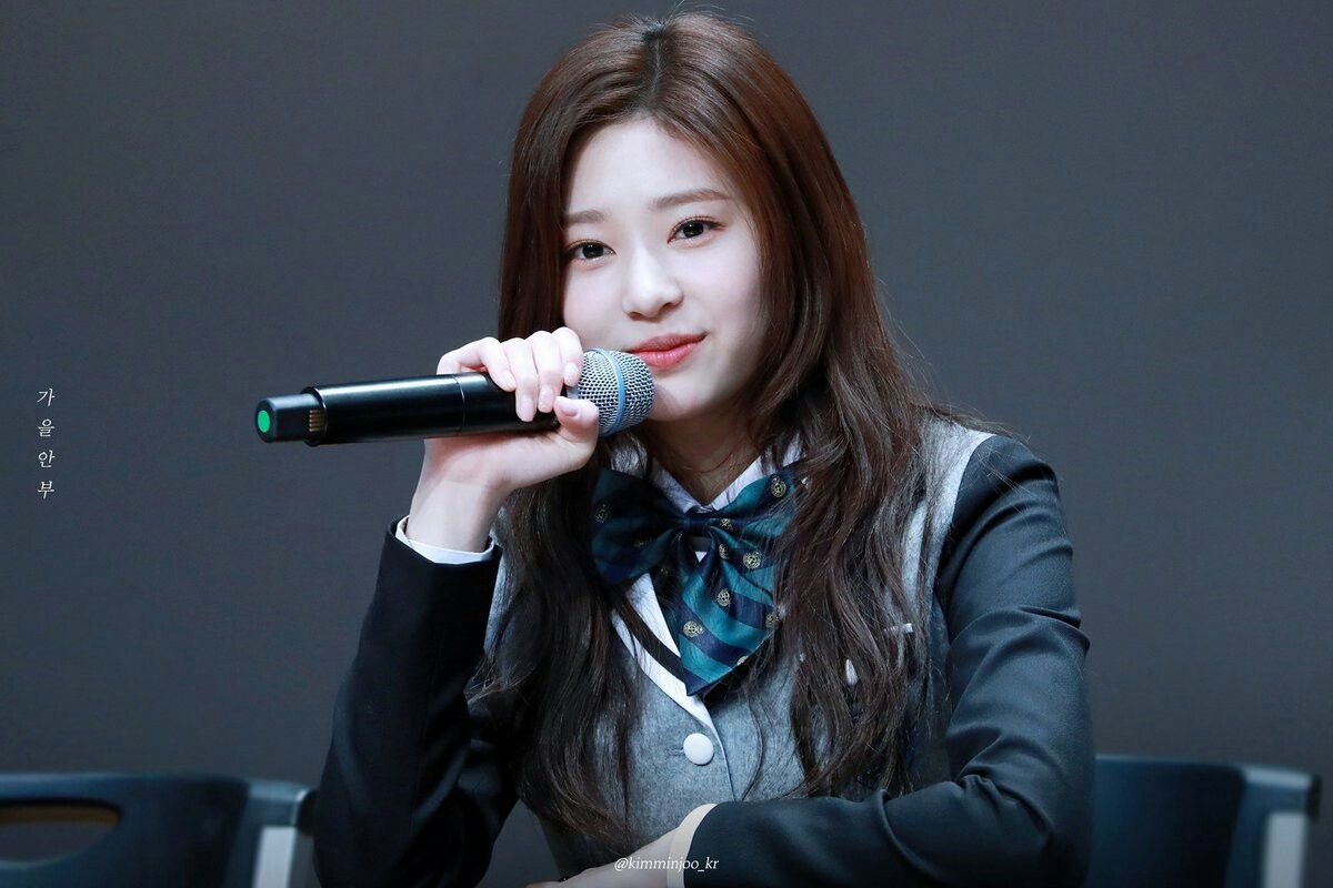 아이즈원 김민주 최애사진