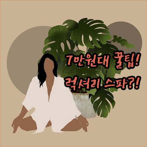 럭셔리 스파 무료 주차 7만원대 가성..