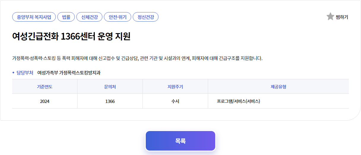 폭력 피해자에게 필요한 지원은 무엇인