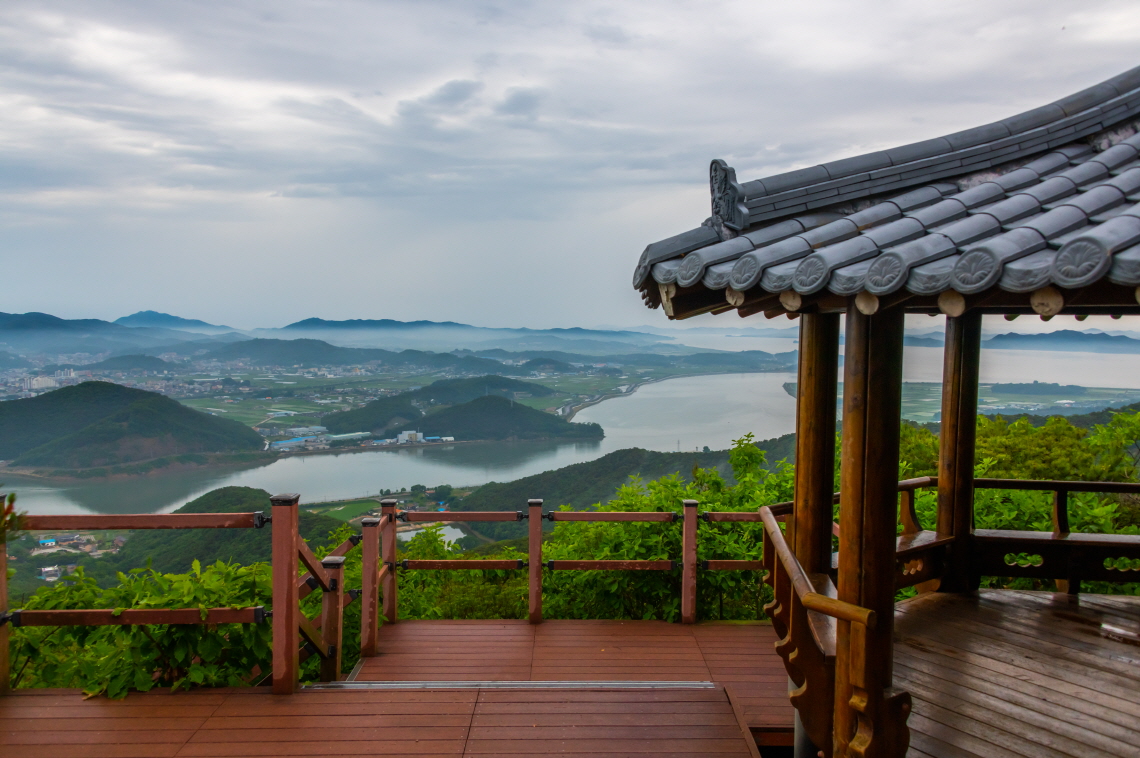 풍경을 바라볼수 있는 정자