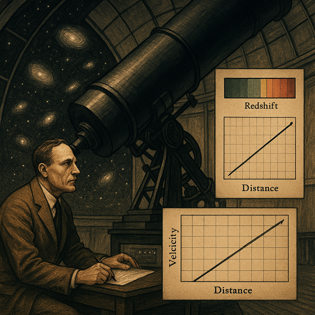 우주를 이해하는 핵심 이론들: 우주의 팽창 이론 (1929년)