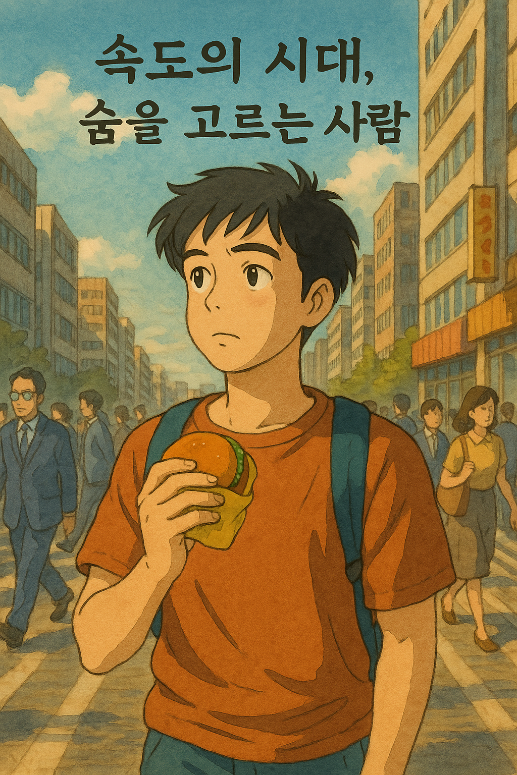 “속도의 시대, 숨을 고르는 사람”