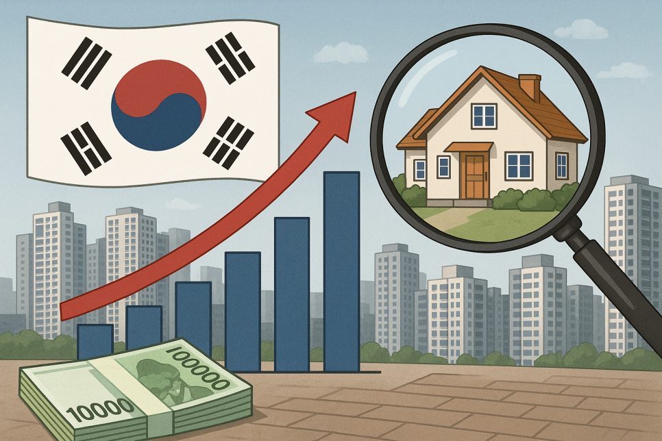 한국 부동산 이미지.