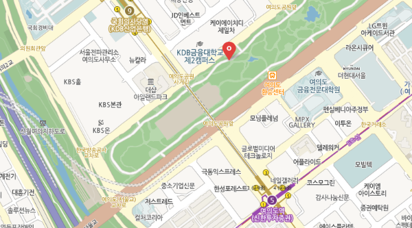 서울의 달 위치
