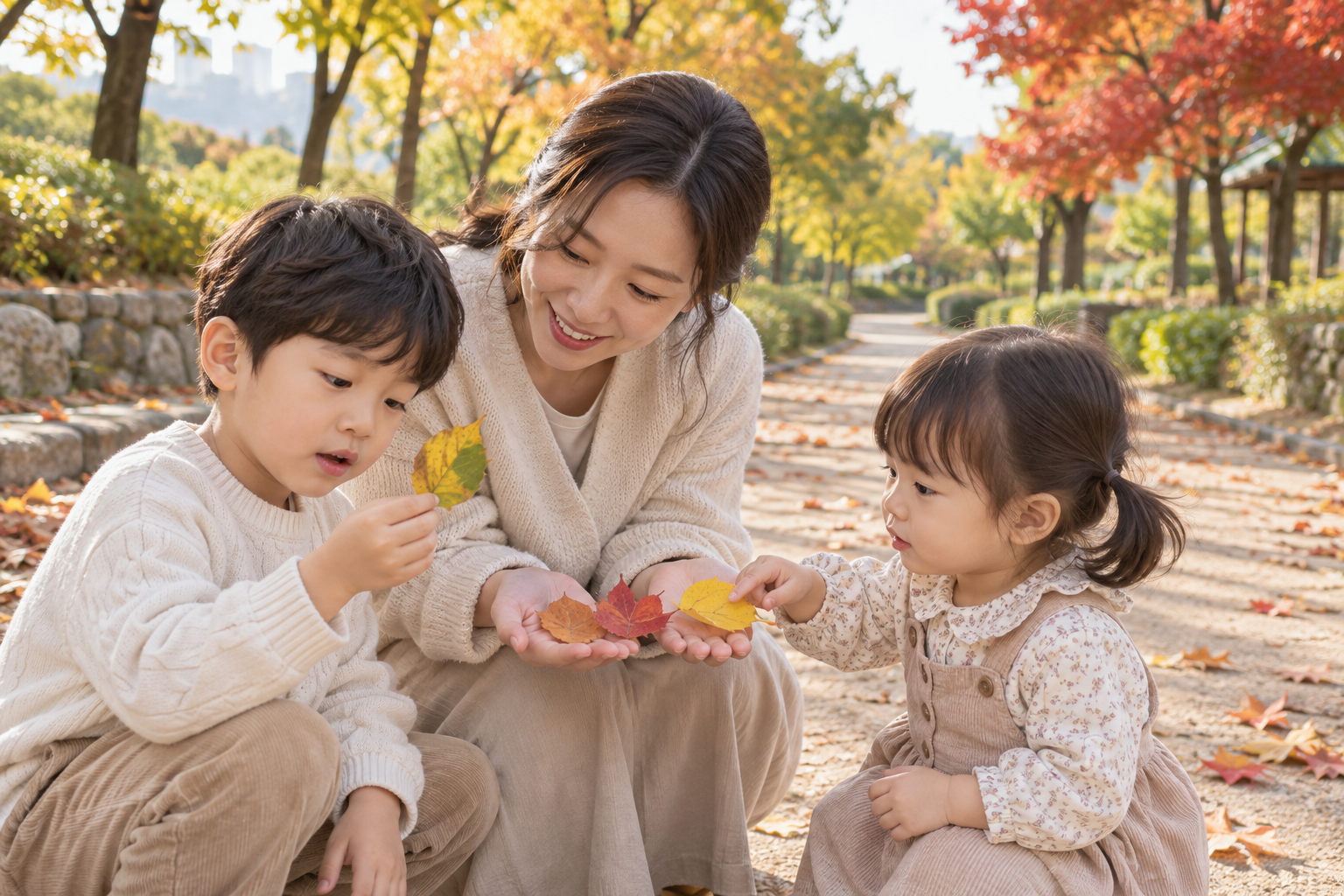 나뭇잎 색은 왜 변할까? 가을 산책에서 확인하는 유아 관찰 방법