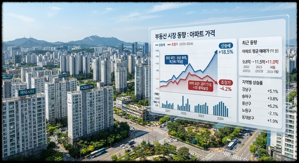 부동산 시장이 움직이는 원리 : 집값은 왜 오르고 내릴까?