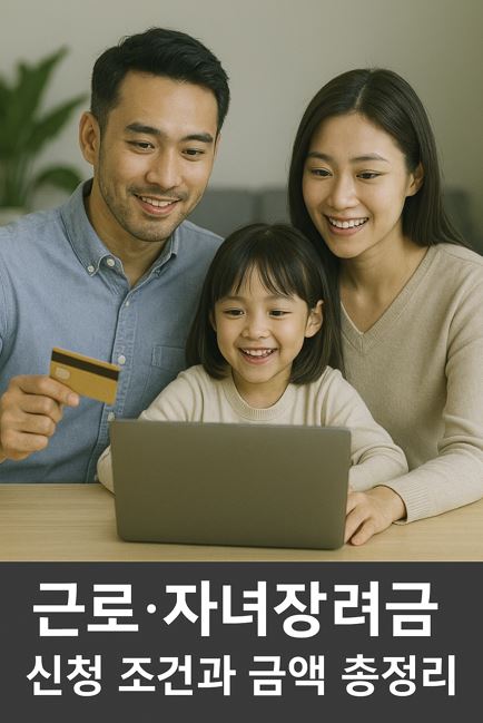 근로·자녀장려금, 2025년 신청 조건과 금액 총정리