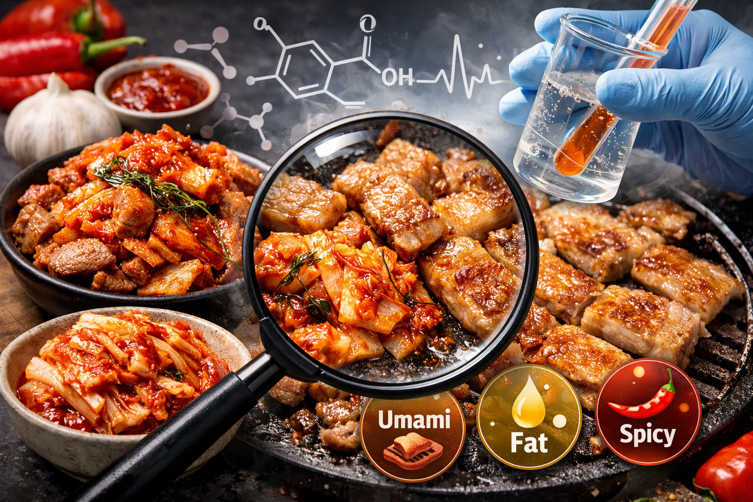 김치와 돼지고기