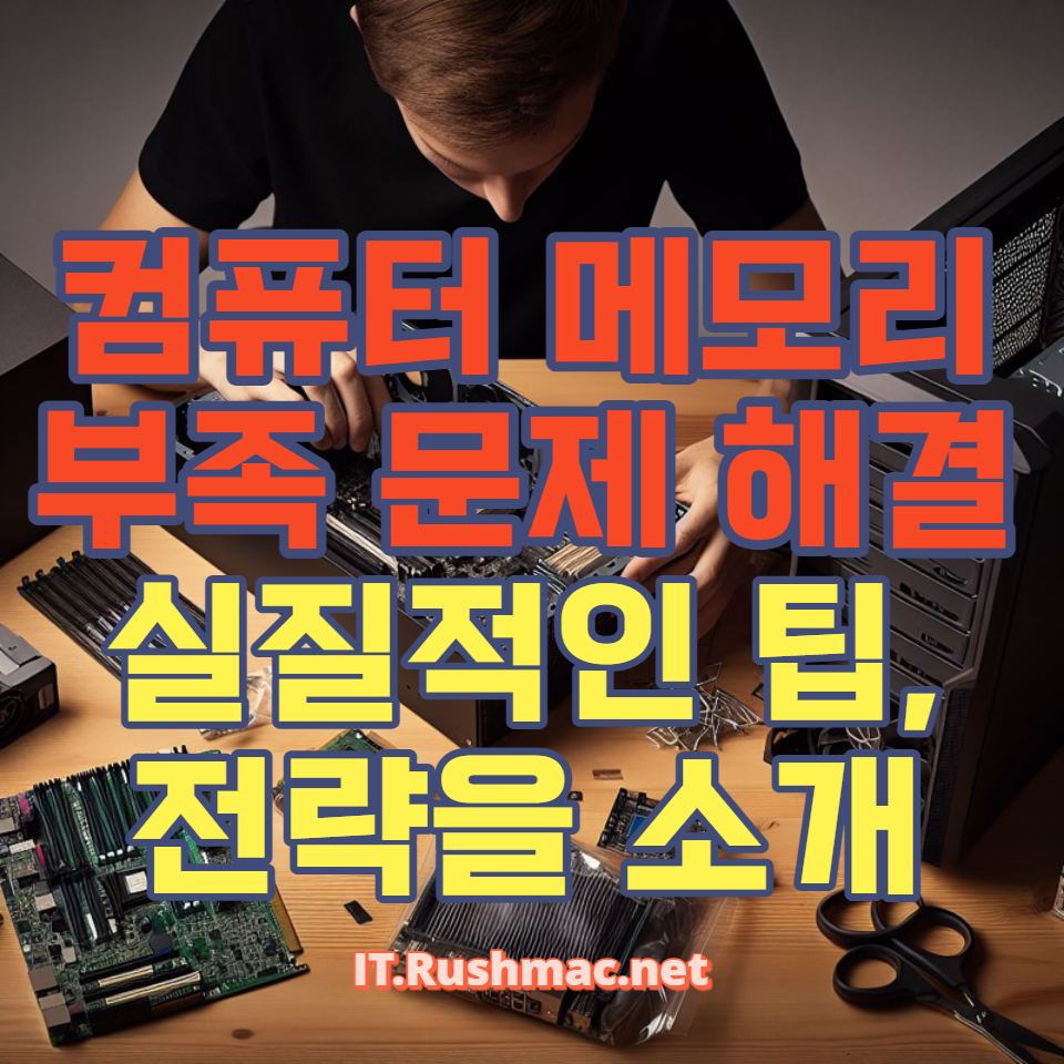 메모리 관리 최적화&#44; 하드웨어 업그레이드 옵션&#44; 소프트웨어 설정 조정을 통해 시스템 성능을 향상시키세요.