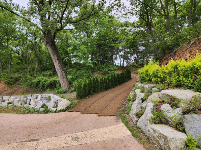 하산길