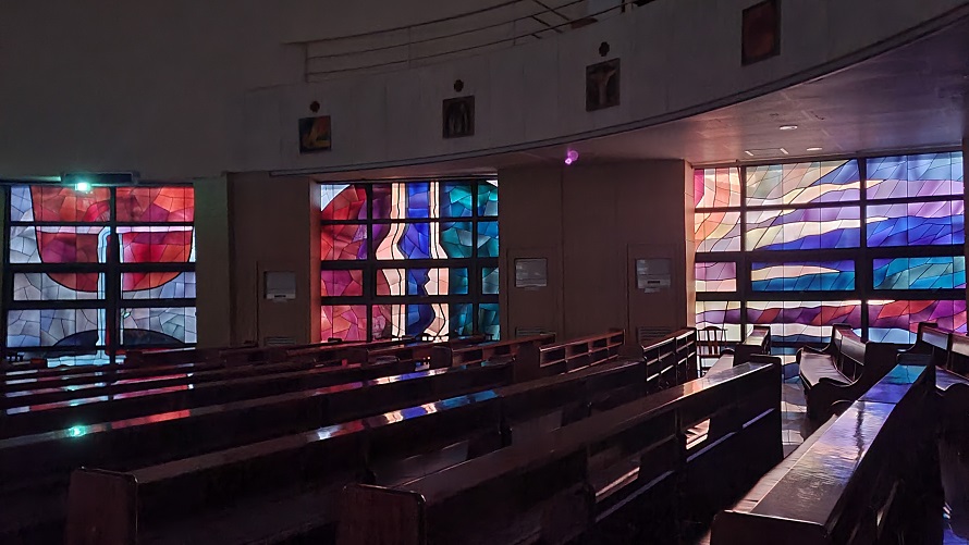 부천 심곡성당 스테인드글라스