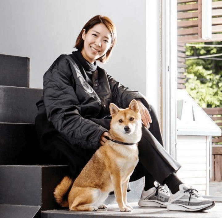 논픽션-화보촬영-강아지와-함께-차혜영