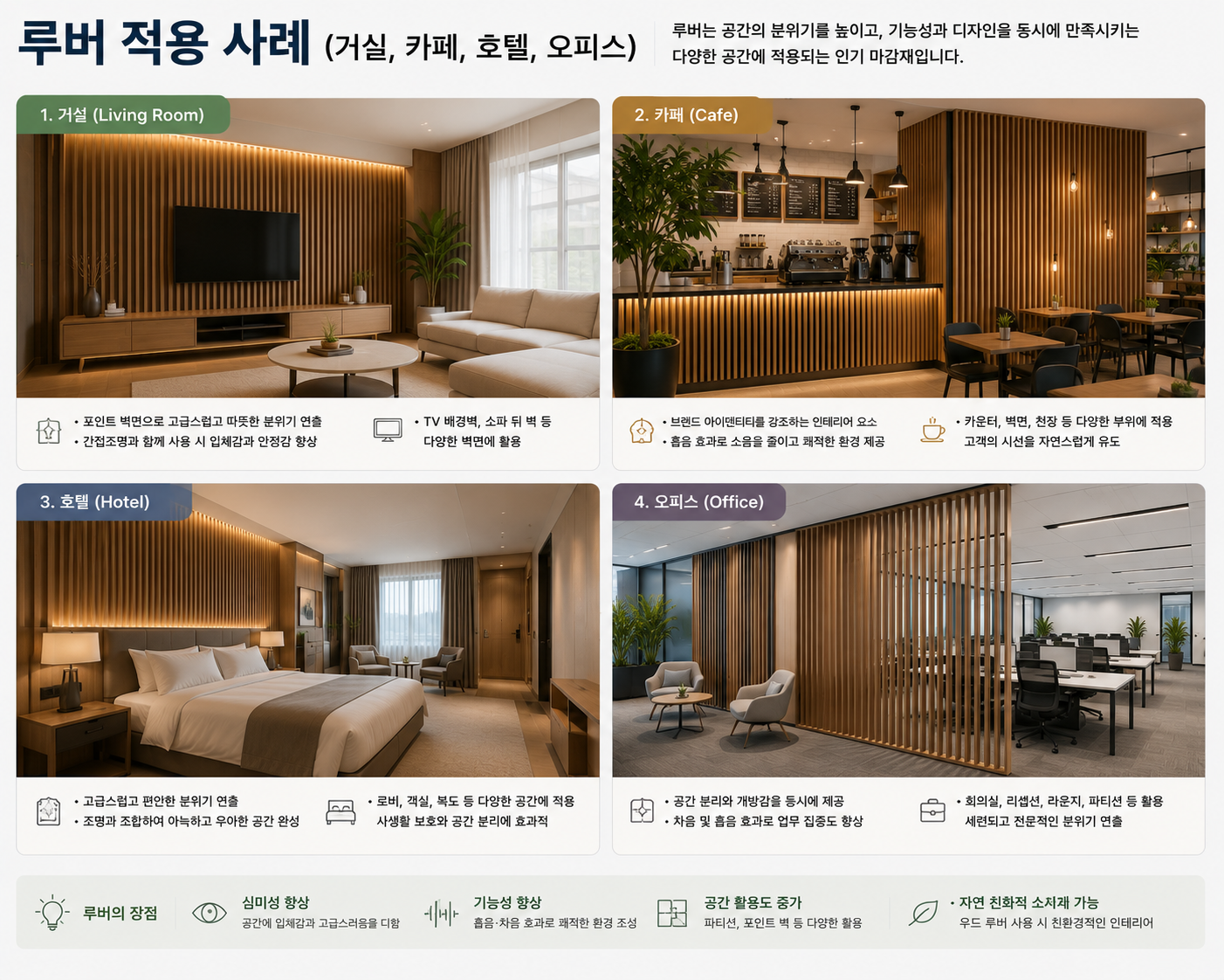 루버 적용 사례