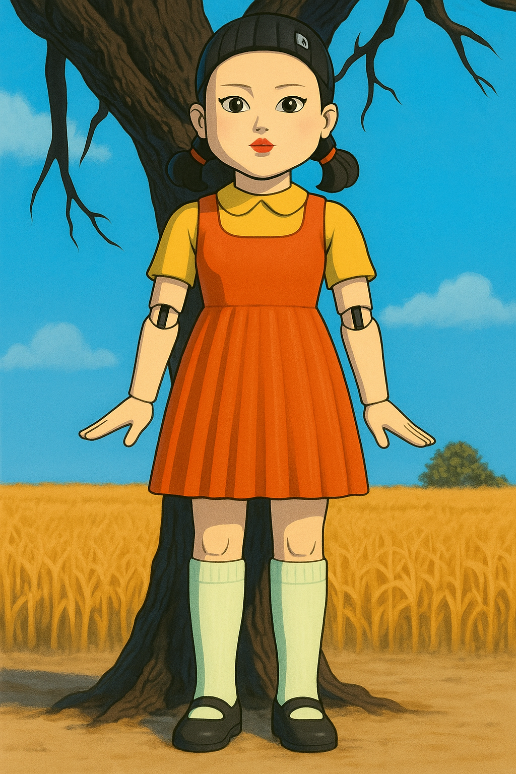 오징어게임속 영희