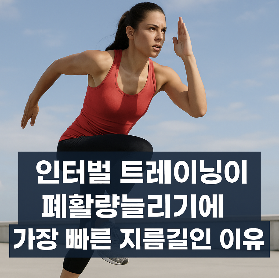 인터벌 트레이닝이 폐활량늘리기에 가장 빠른 지름길인 이유