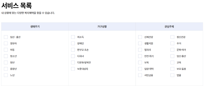 복지로 홈페이지 바로가기