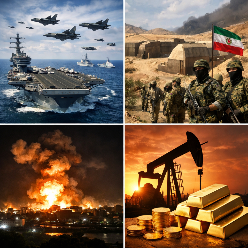 미&middot;이란 전쟁 가능성 90%? 국제유가 70달러 돌파와 금값 5000달러 시대의 의미