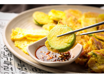 애호박 전 사진