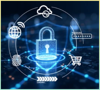 다양한 개인정보는 보호되어야 한다는 인식을 가지는 이미지