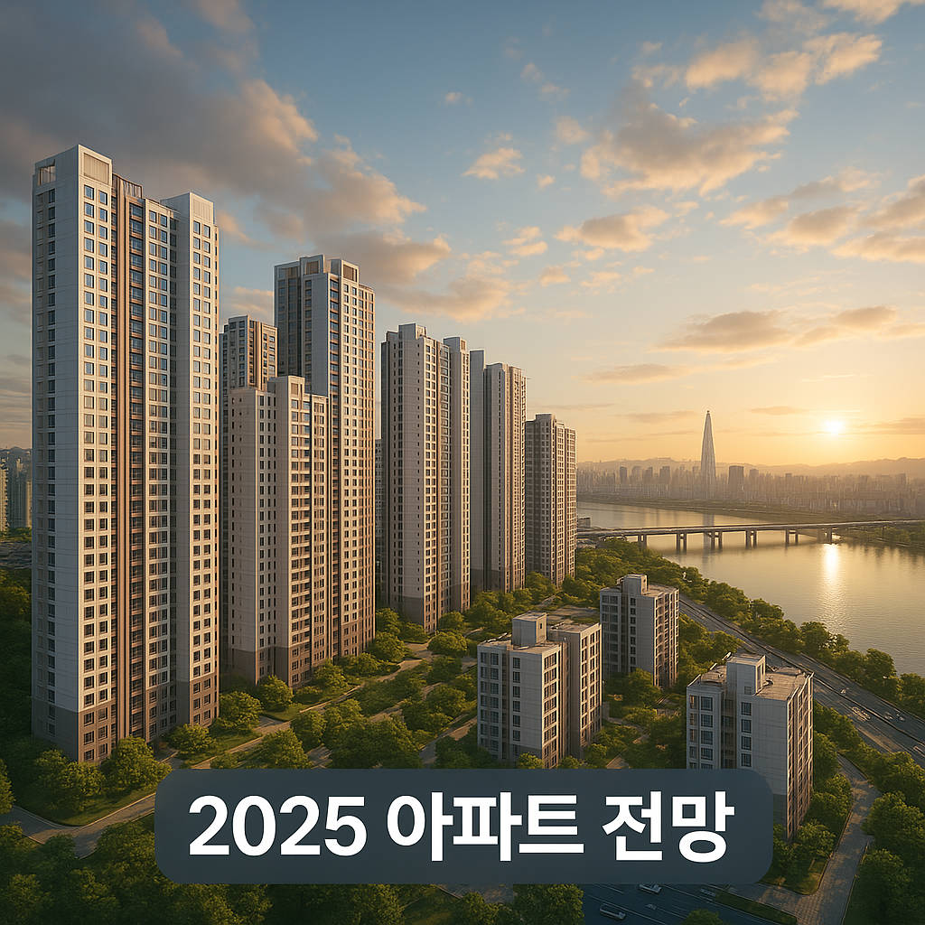 2025 아파트 가격 전망에 대한 사진