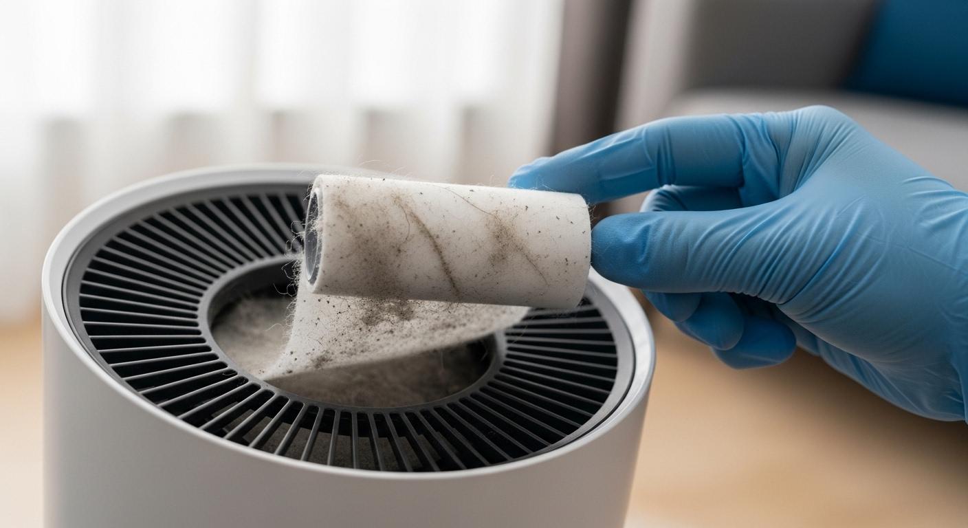 털날림 공기청정기 문제 해결 포인트