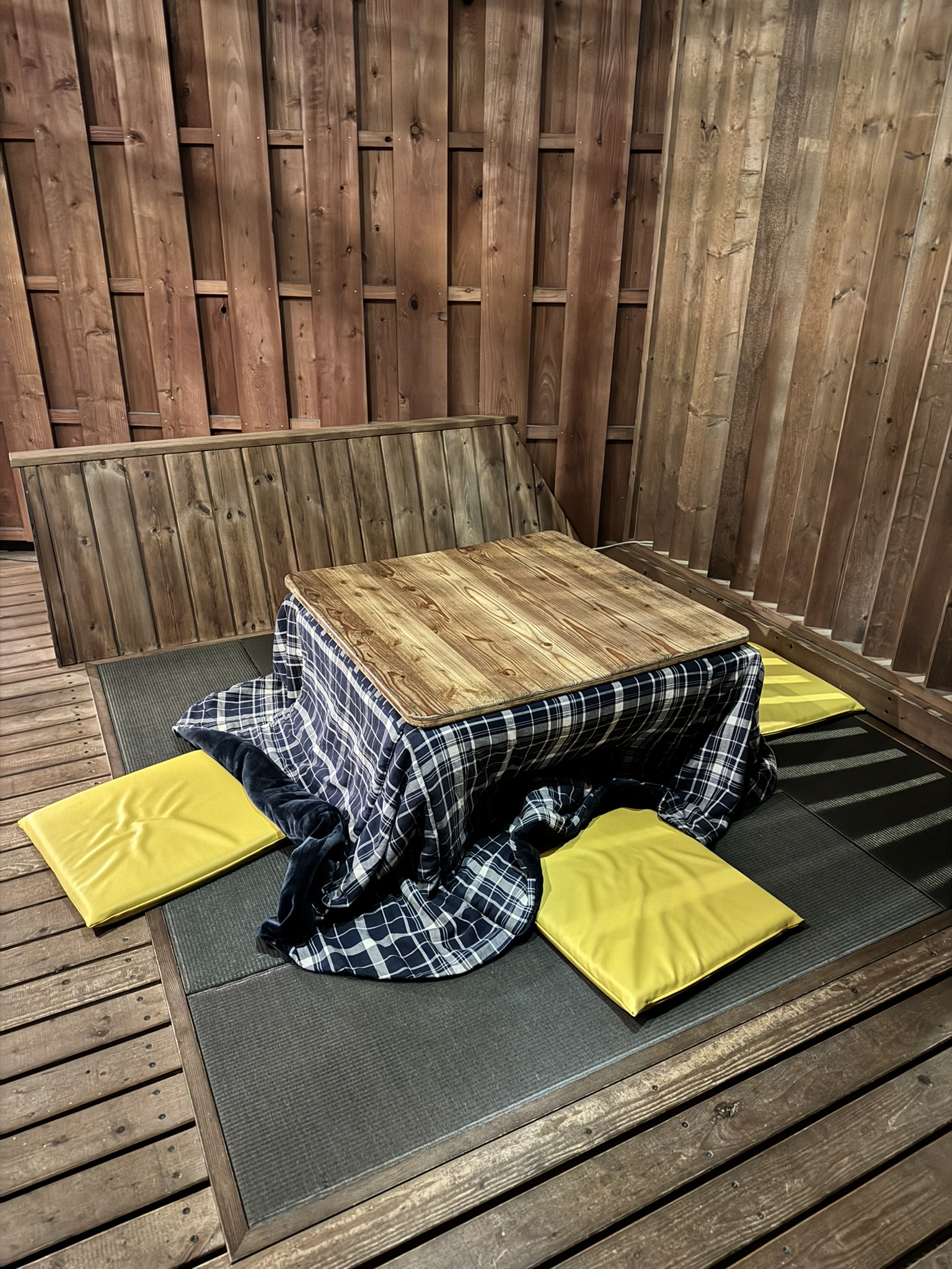 실내 고타츠 좌석